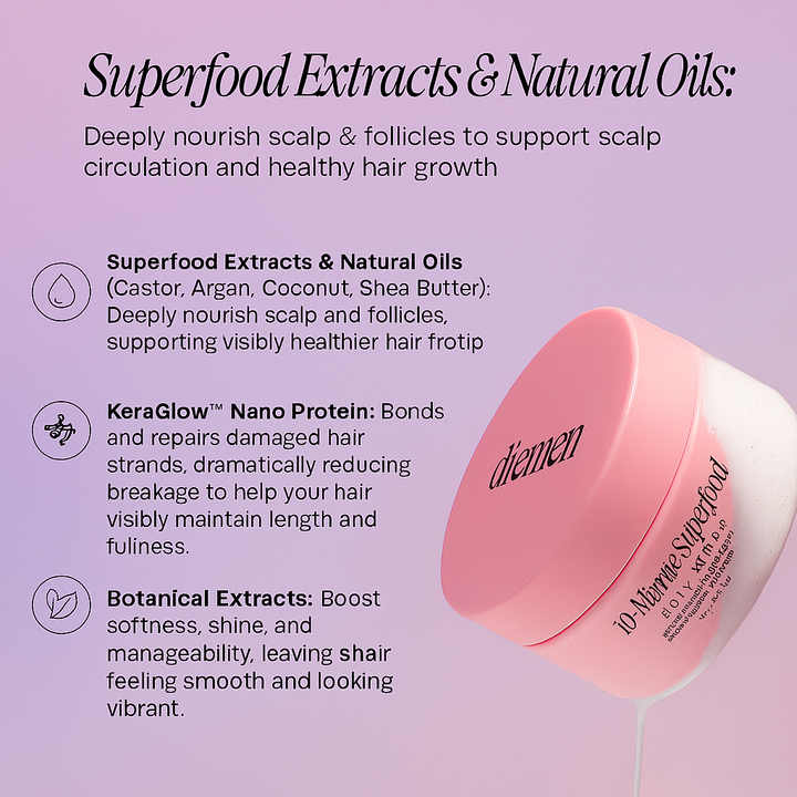 10-Minute Superfood Hair Mask